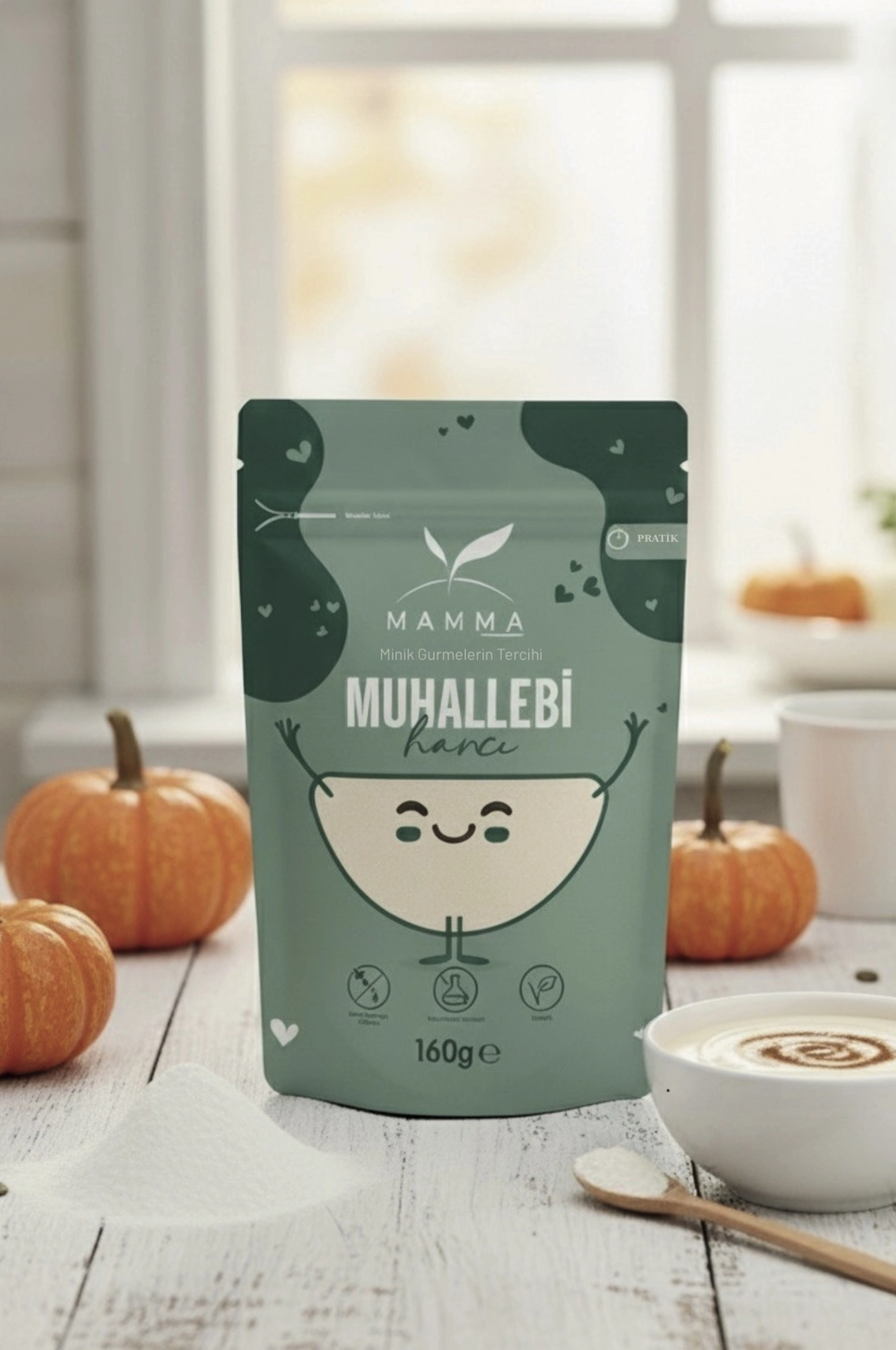 Balkabaklı Muhallebi Harcı (+6Ay)