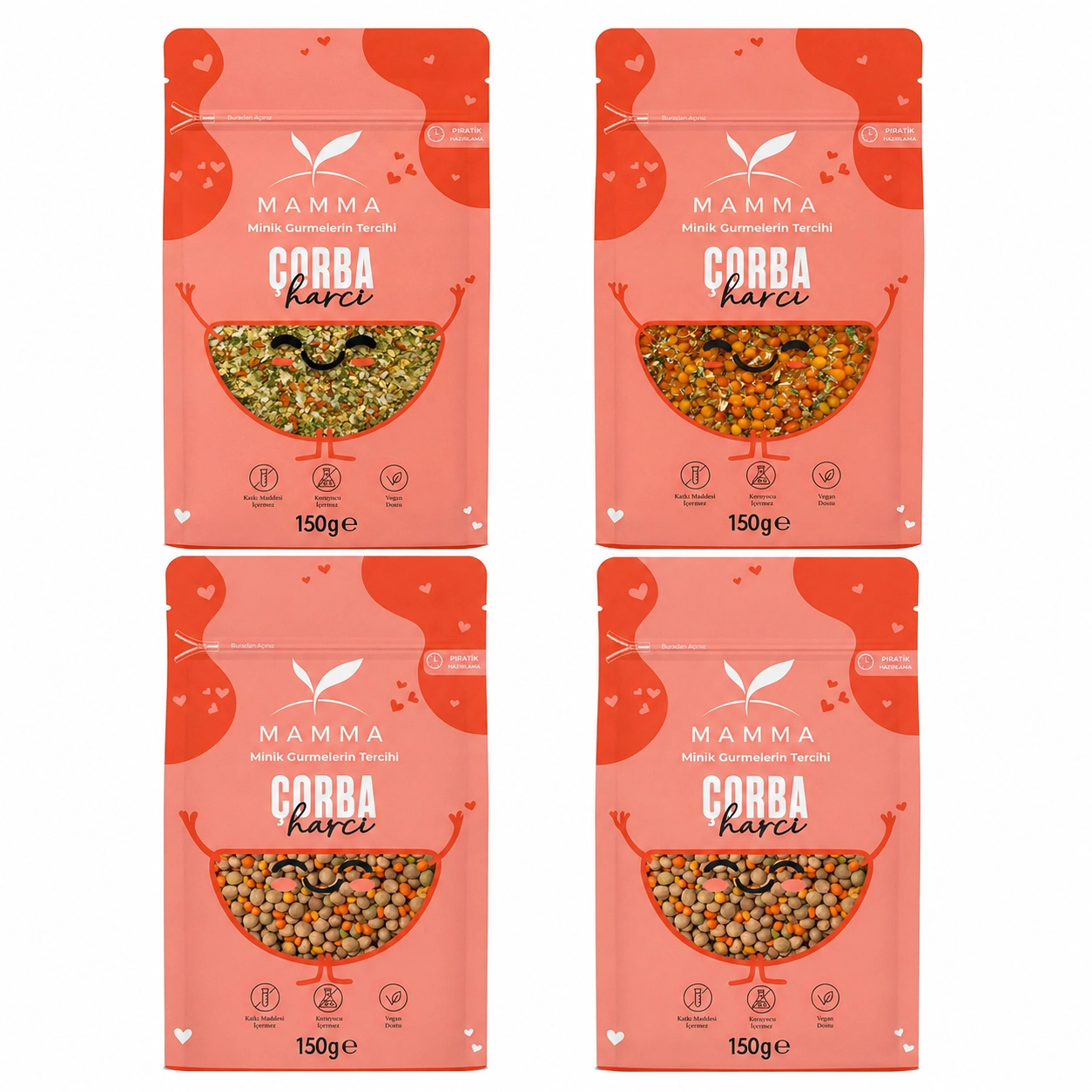 Mamma Çorba Paketi (4 x 150gr)