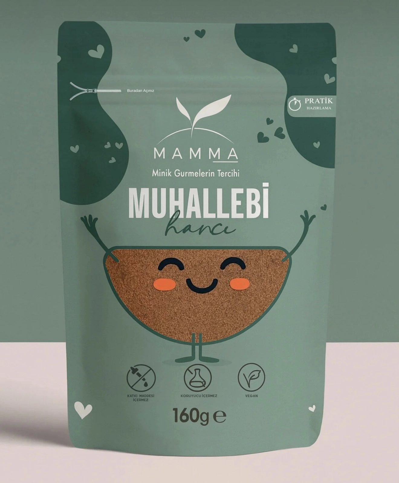 Keçiboynuzlu Muhallebi Harcı (+7Ay)