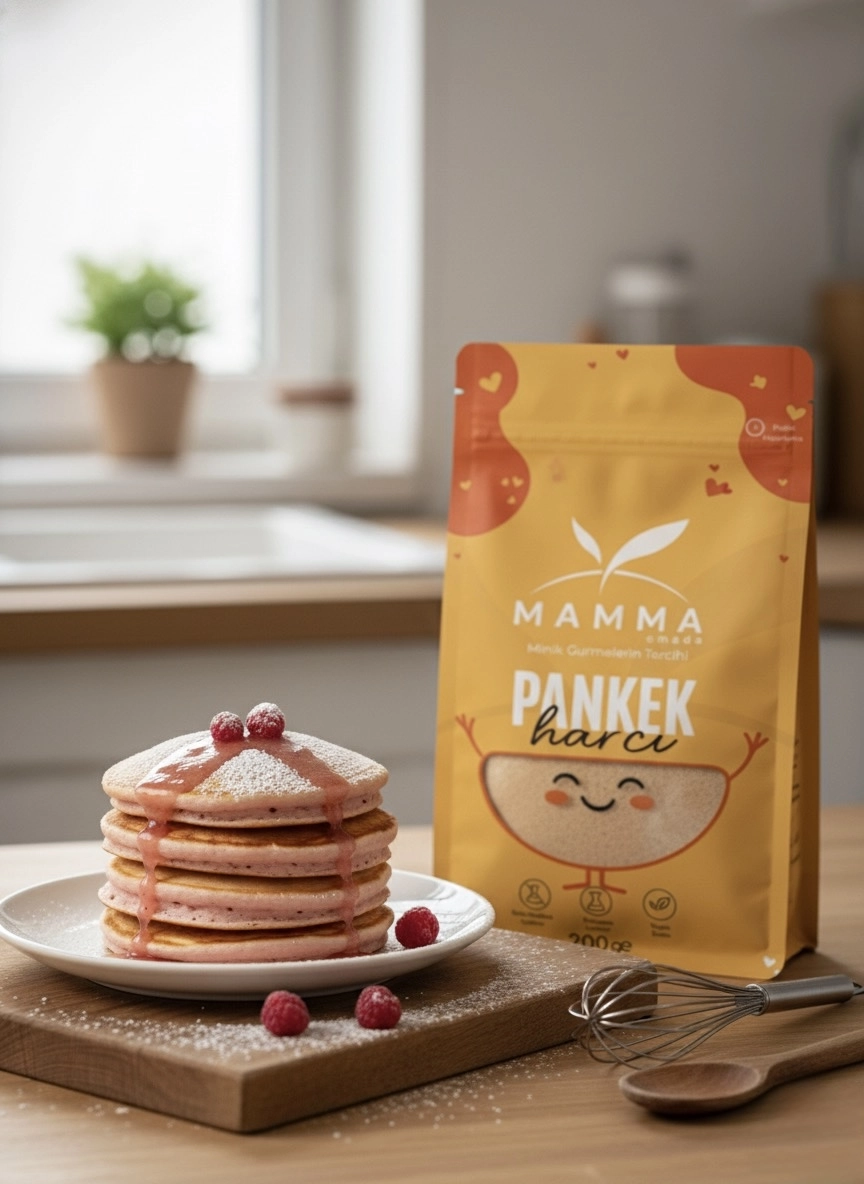 Menekşe Unlu Pancarlı Pankek Harcı (+7Ay)