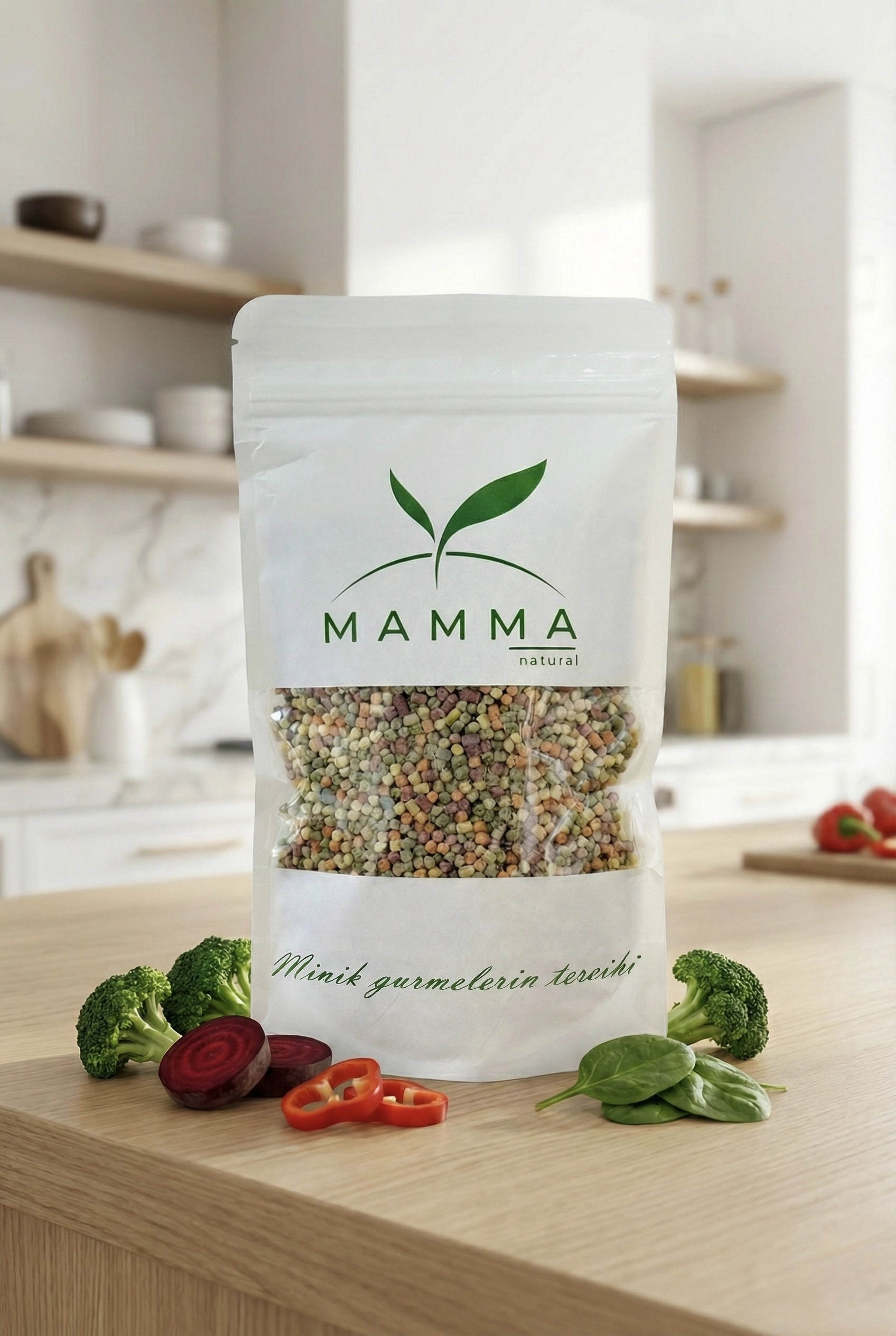 Organik Sebzeli Kuskus Makarna 250 gr