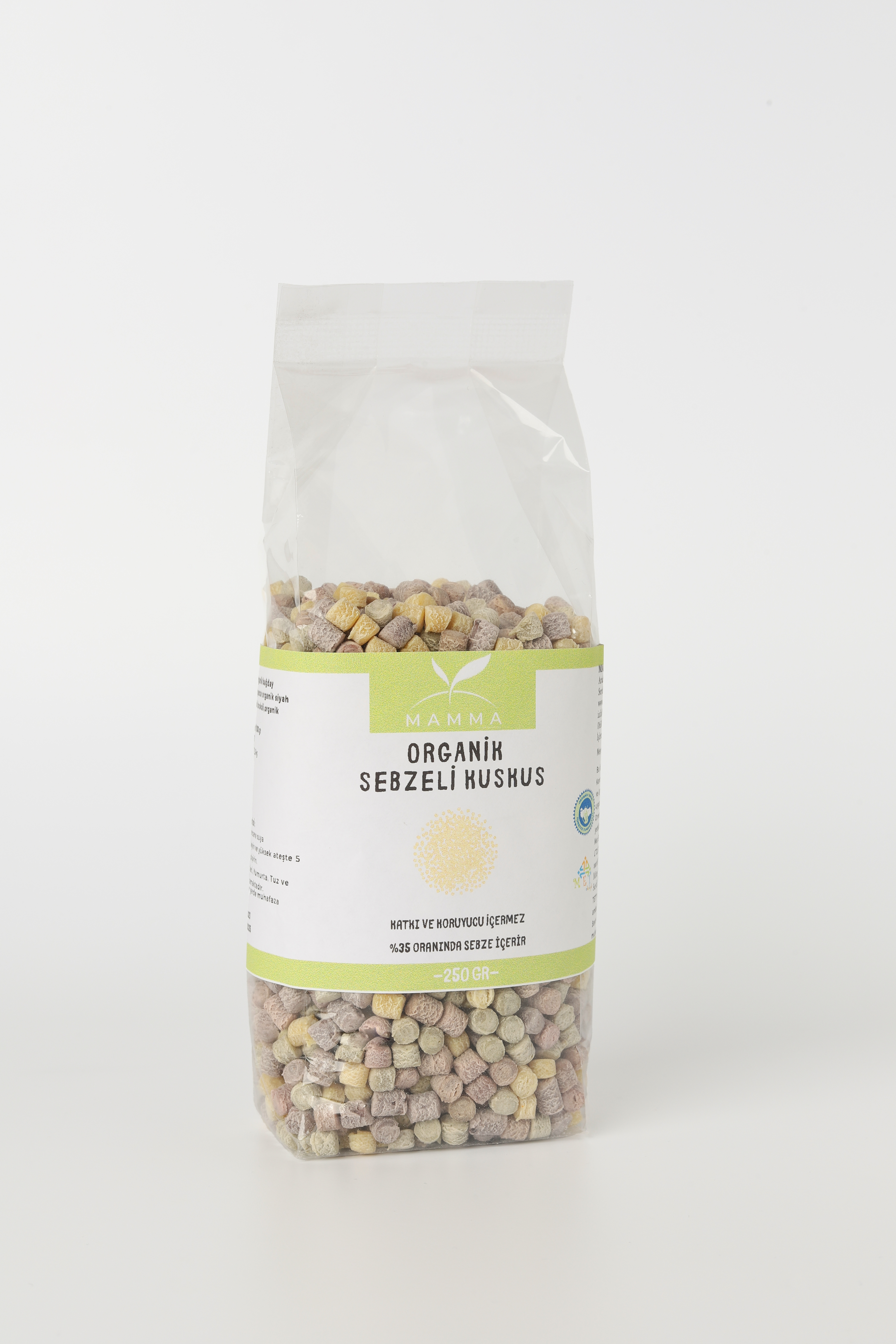 Organik Sebzeli Kuskus Makarna 250 gr