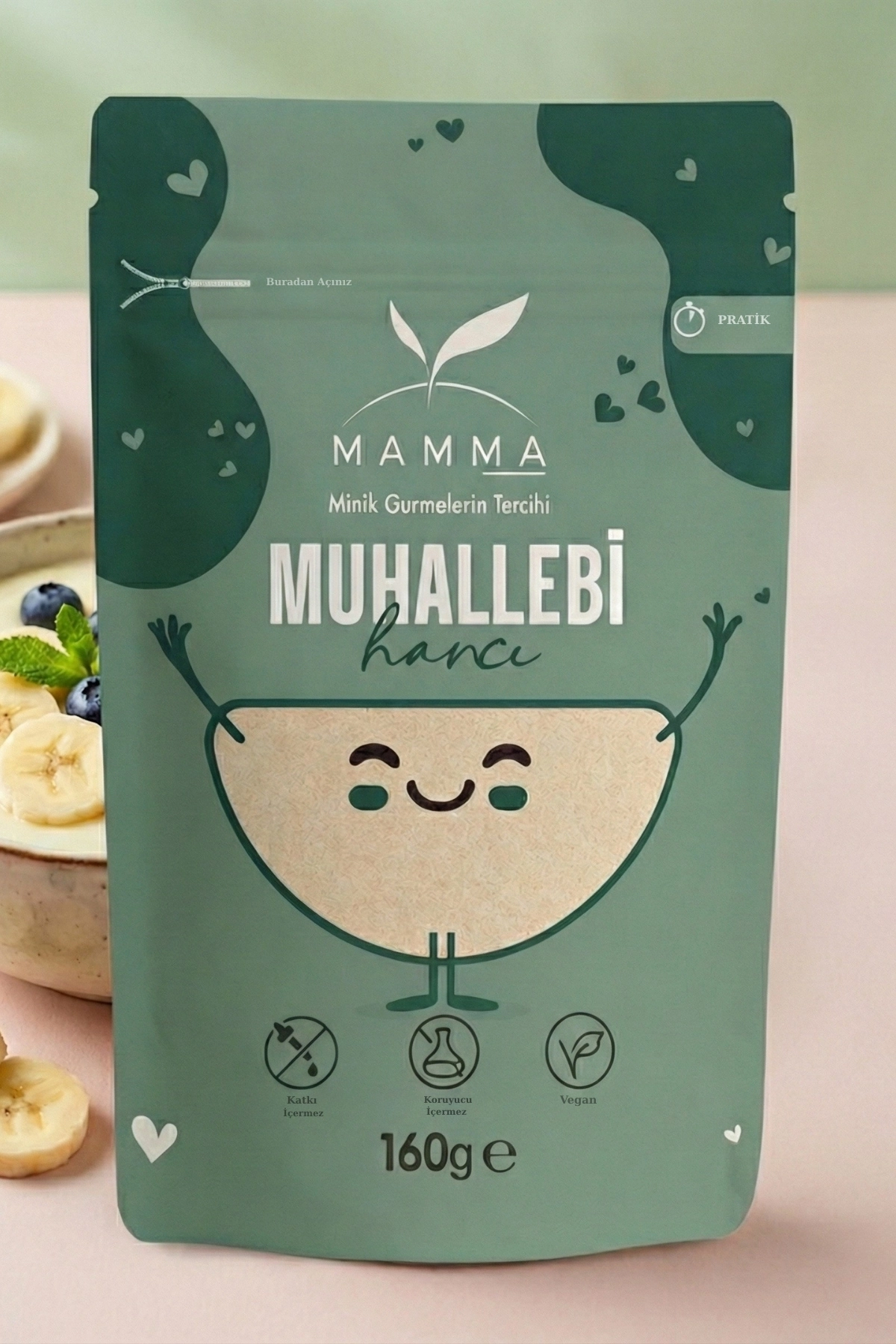 Sade Muhallebi Harcı (+6Ay)