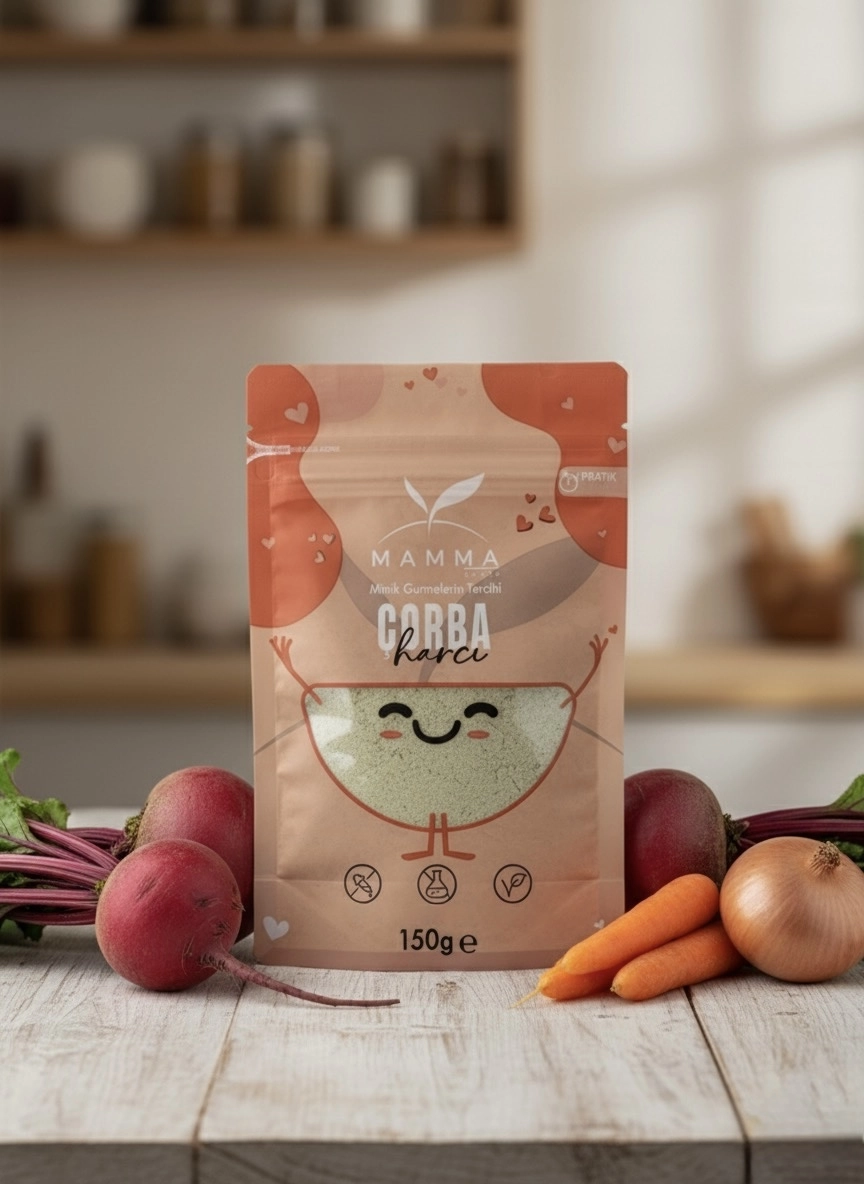 Sebzeli Pancar Çorbası (+8Ay)