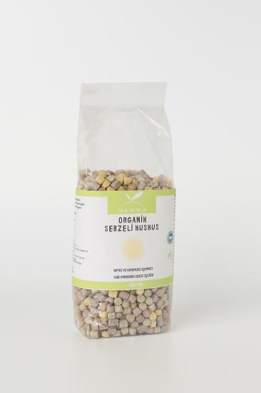 Organik Sebzeli Kuskus Makarna 250 gr