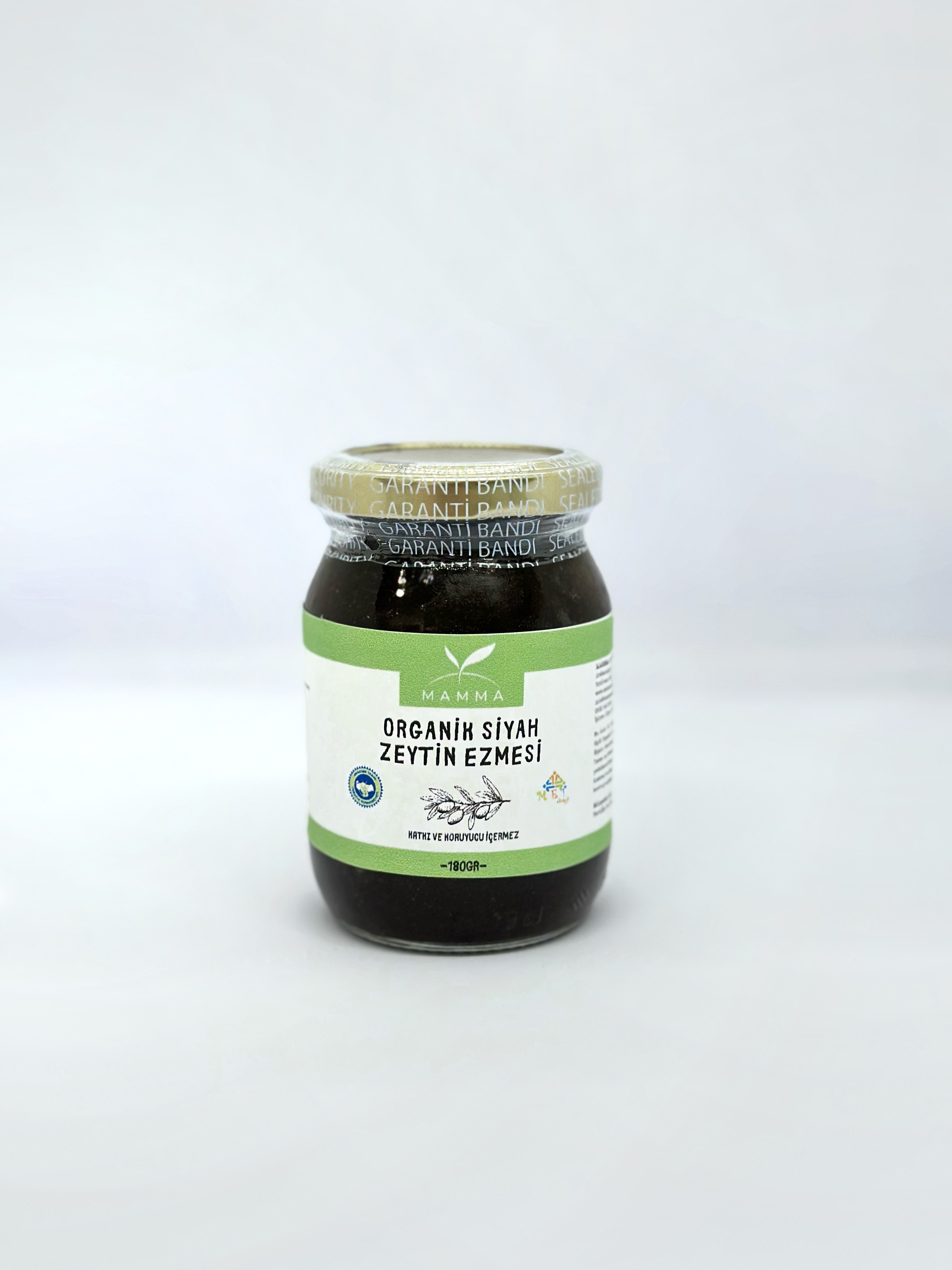 Organik Bebek Siyah Zeytin Ezmesi 180 gr